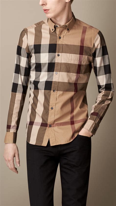 burberry men's shirts on sale|Burberry Shirts For Men .